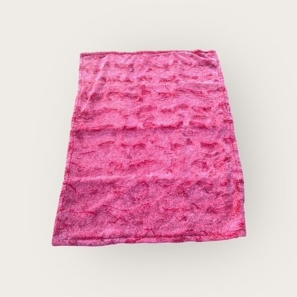 Minky Mamas Baby Blanket Patchwork Buffalo Plaid Plush Soft 36"x48" Reversible - Picture 3 of 4